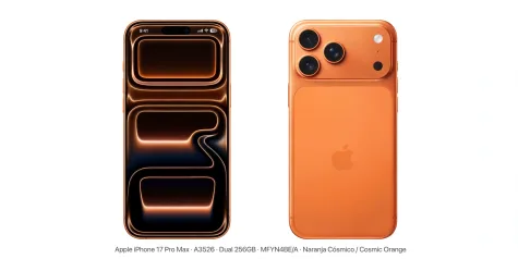 Apple iPhone 17 Pro Max 56 GB - Naranja Cósmico